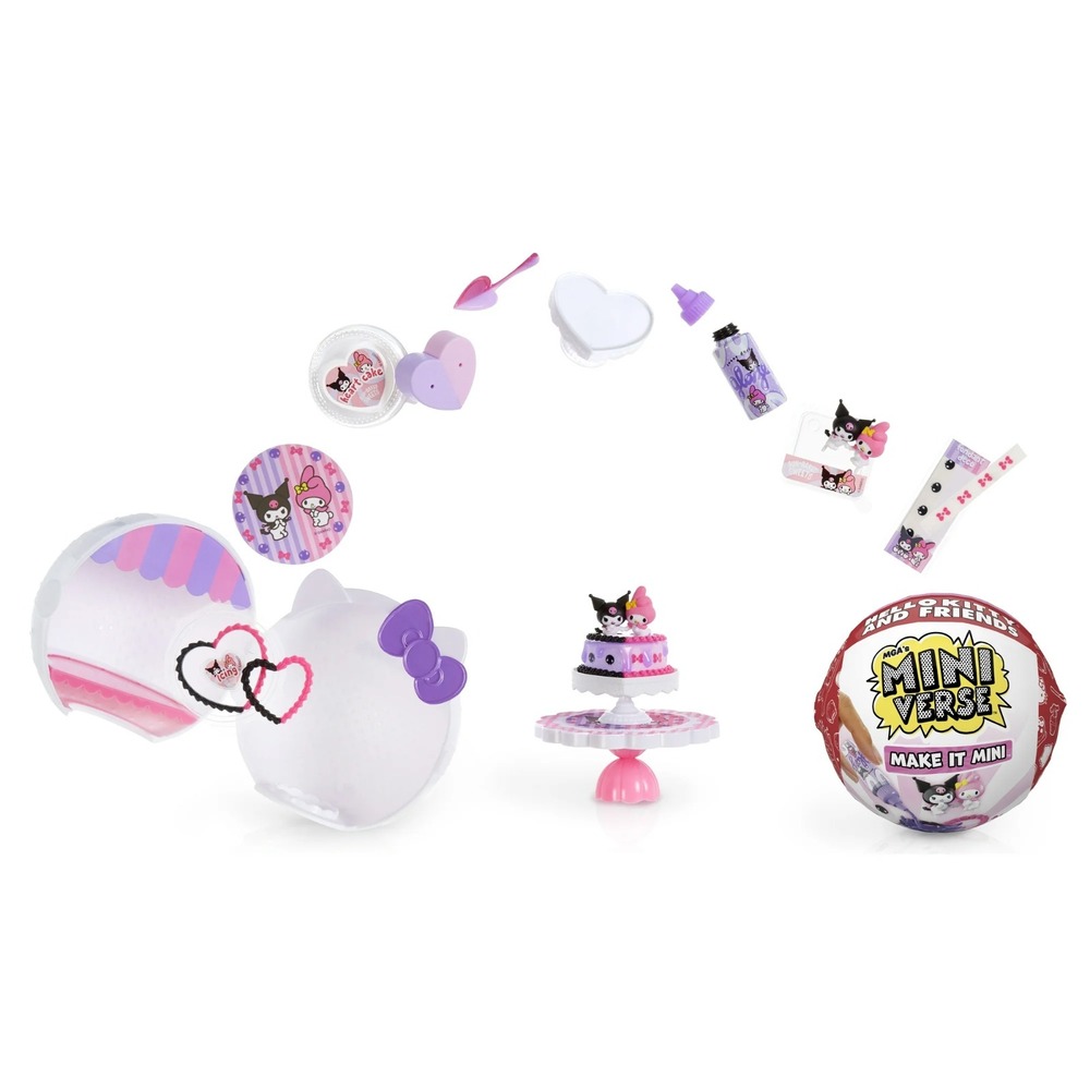 MGA's Hello Kitty & Friends Miniverse Make It Mini Food Series 2 Lot of 12‎ NEW - Picture 10 of 16